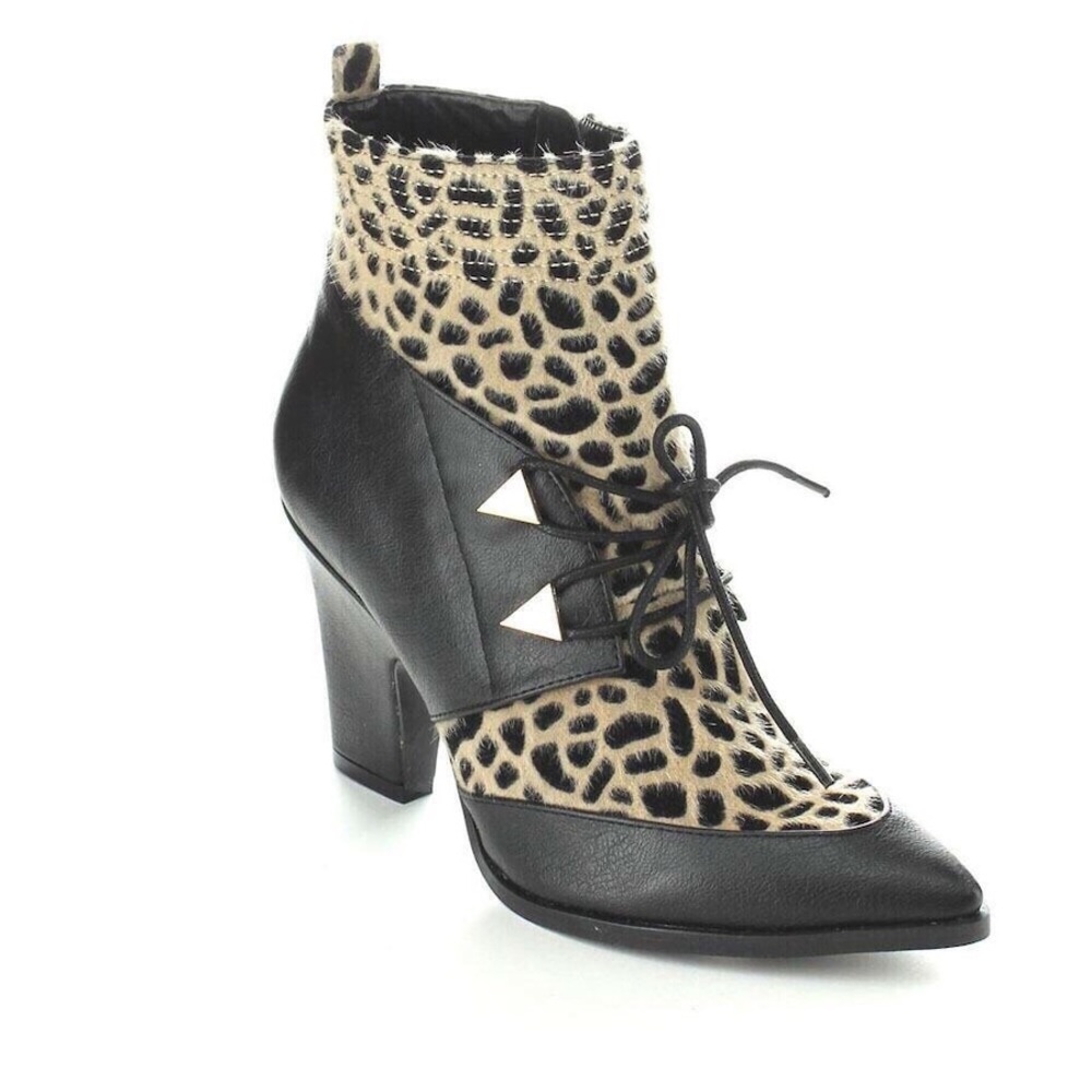 New - Leopard Bootie